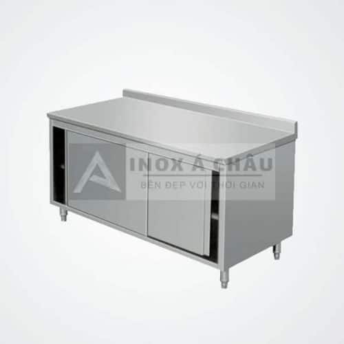 Quầy Inox cửa lùa
