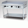 Bếp chiên bề mặt 3 họng, có kệ phẳng dưới sử dụng GAS