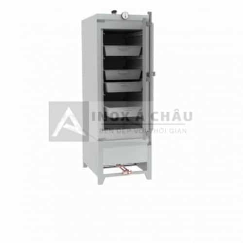Tủ hấp cơm công nghiệp 50kg sử dụng điện gas